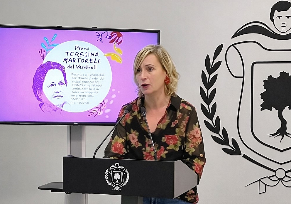 Obert el termini per presentar candidatures al 14è Premi Teresina Martorell del Vendrell. Ajuntament del Vendrell