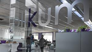 Oficines de l'empresa vilanovina Plikum. Eix