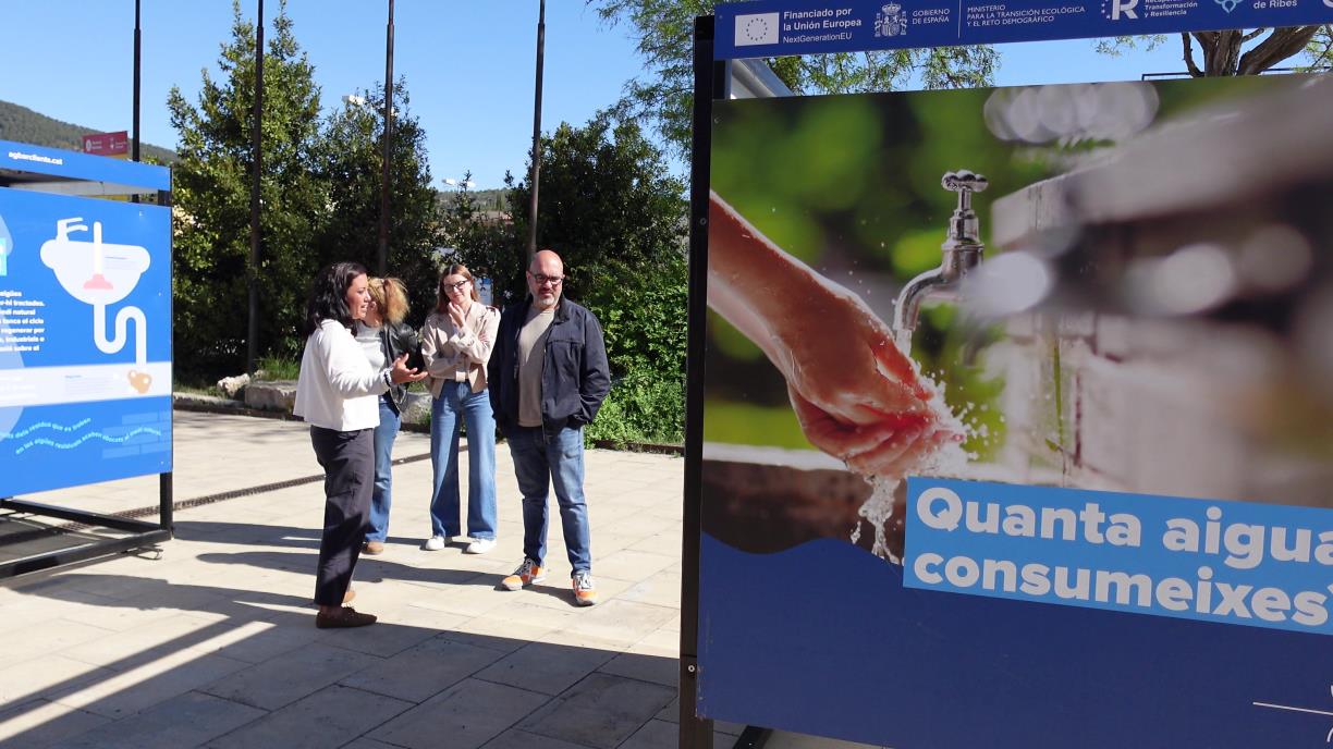 Olesa de Bonesvalls acull l’exposició “Operació Aigua” per conscienciar sobre la cura dels recursos hídrics. Veolia