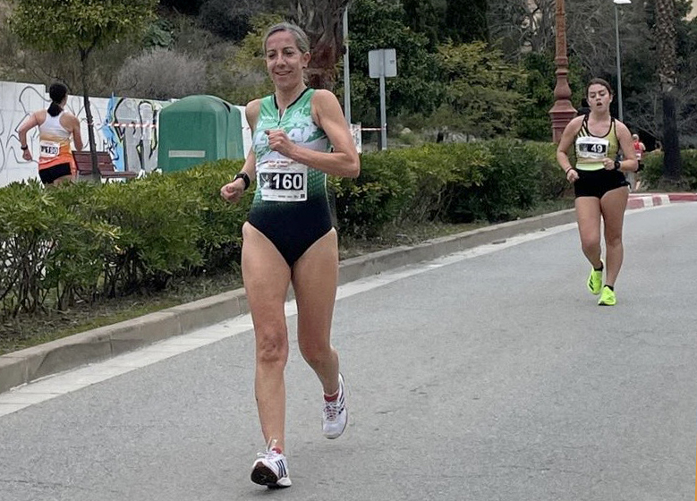 Olga Cabrera, Campiona de Catalunya de 5km ruta. Eix