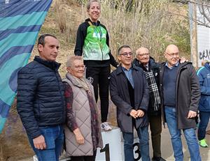Olga Cabrera, Campiona de Catalunya de 5km ruta