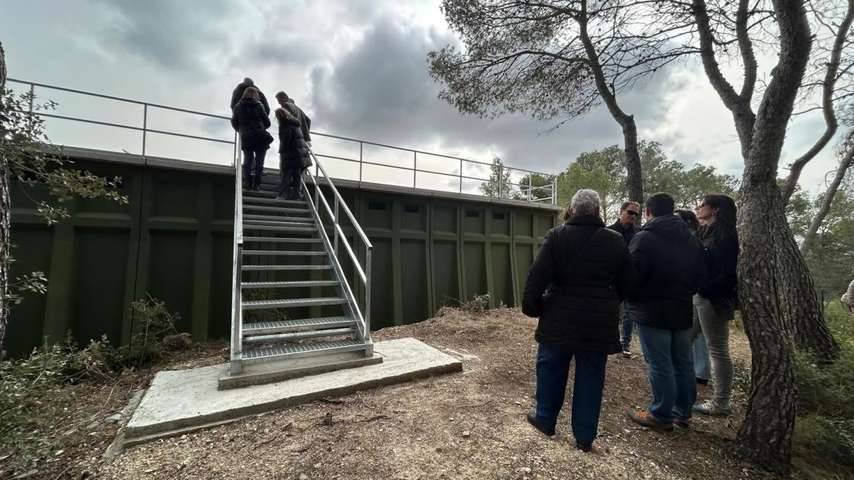 Olivella reforça la xarxa d’aigua amb el nou dipòsit de Las Colinas i la renovació del carrer Balança. EIX
