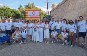 Òmnium i Vilafranca Sardanista porten la sardana a l’Alguer durant la celebració de Sant Joan