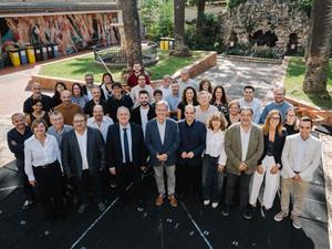 ordi Hereu es reuneix amb representants de la Federació Alt Penedès- Garraf