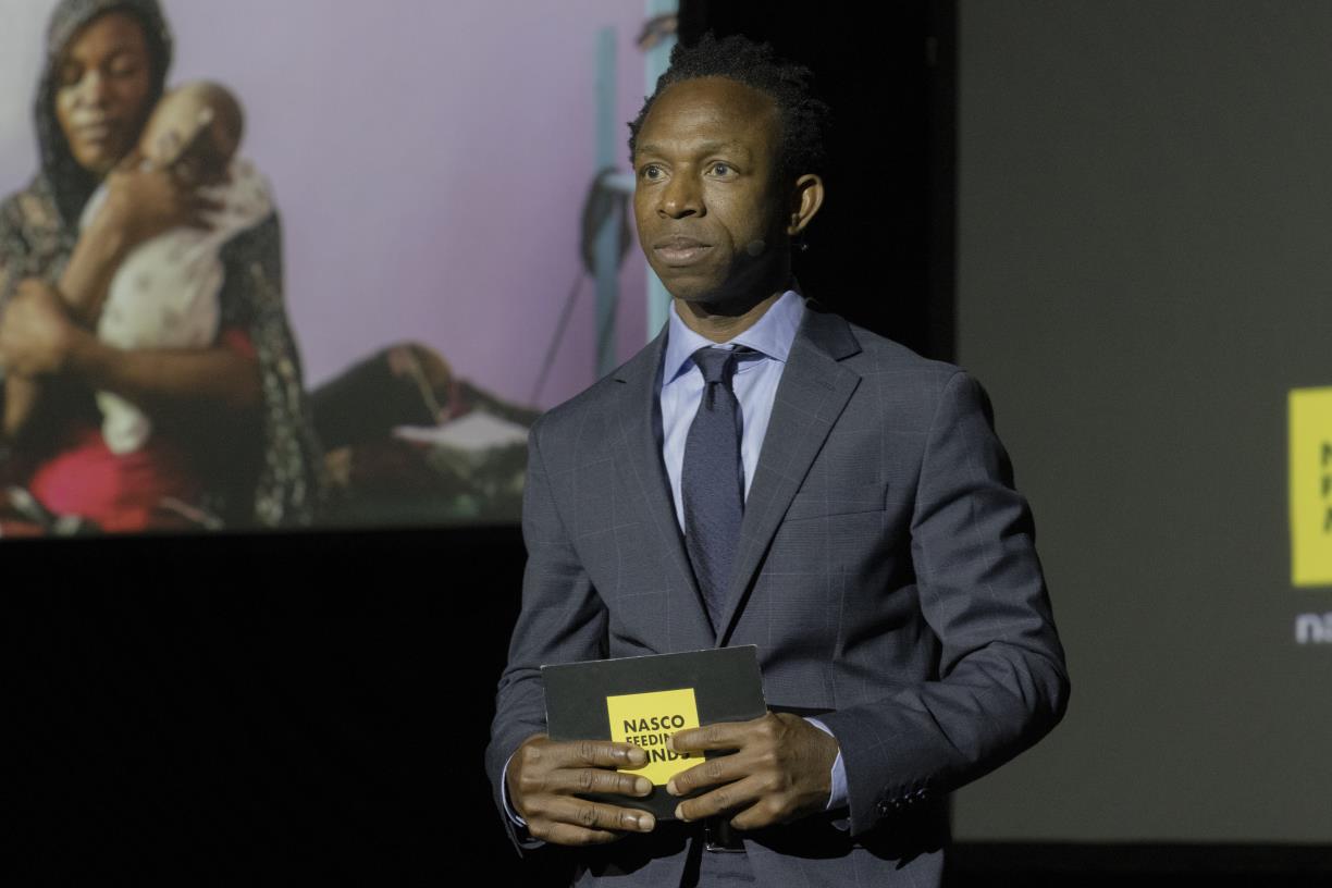 Ousman Umar reviu la seva experiència migratòria al film ‘Viatge al país dels blancs’ . ACN