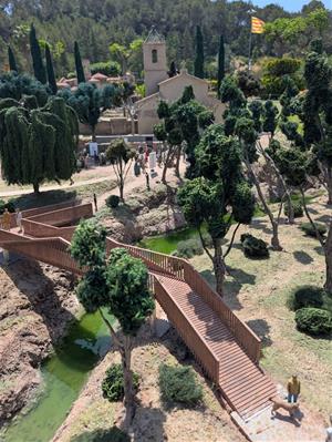 Pacs del Penedès estrena la seva maqueta a Catalunya en Miniatura. Ajuntament de Pacs