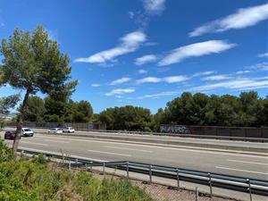 Pantalles acústiques de l'AP7. Xarxa Vendrellenca