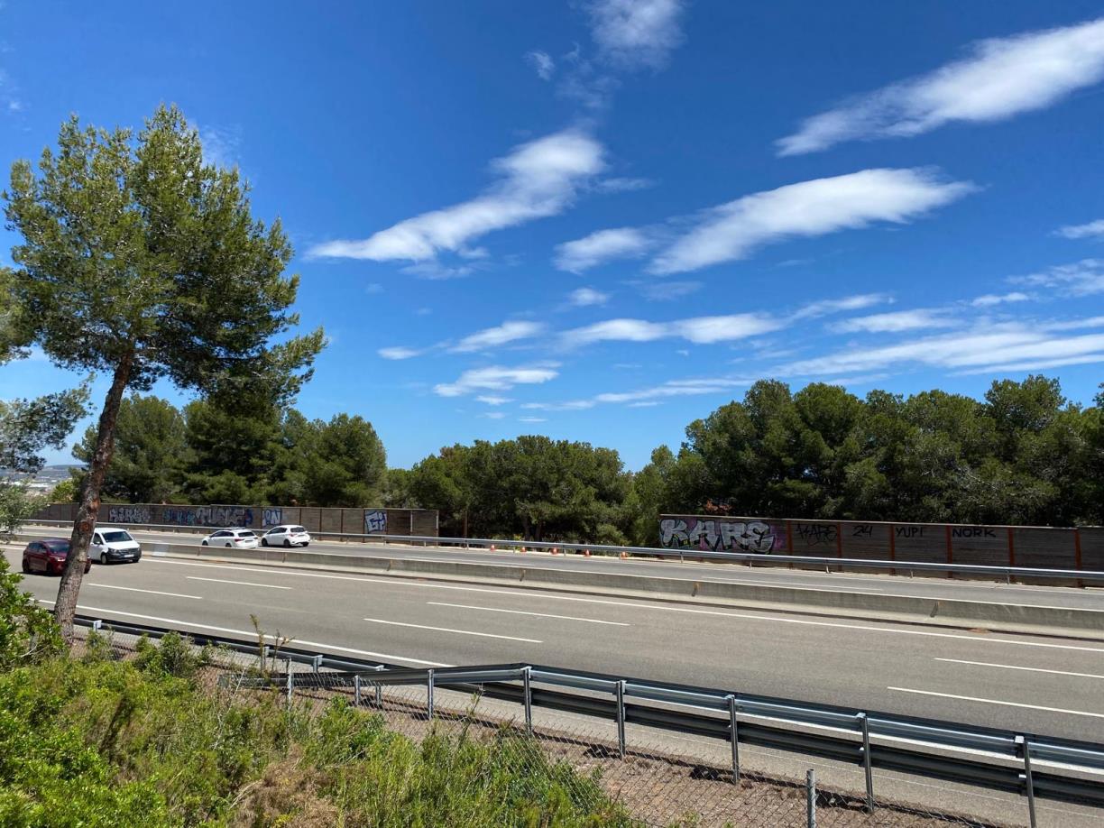 Pantalles acústiques de l'AP7. Xarxa Vendrellenca