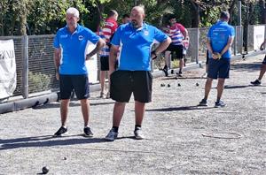 Partit del Club Petanca Vilanova i la Geltrú a Sant Boi