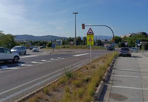 Pas de vianants situat a la C-31