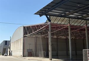 Pavelló de la Gamba. Eix