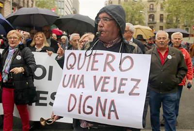 pensions, vejez digna. ACN