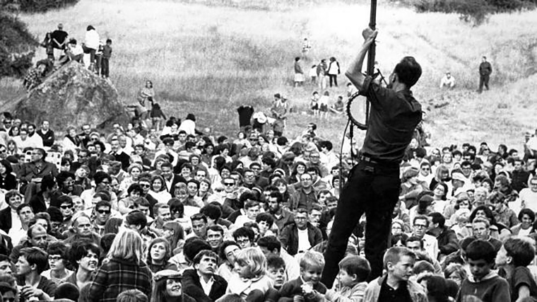 Pete Seeger . Eix