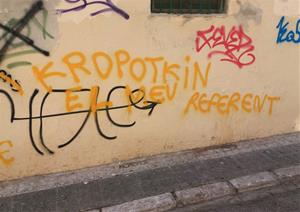 pintada Kropotkin. Ferran Savall