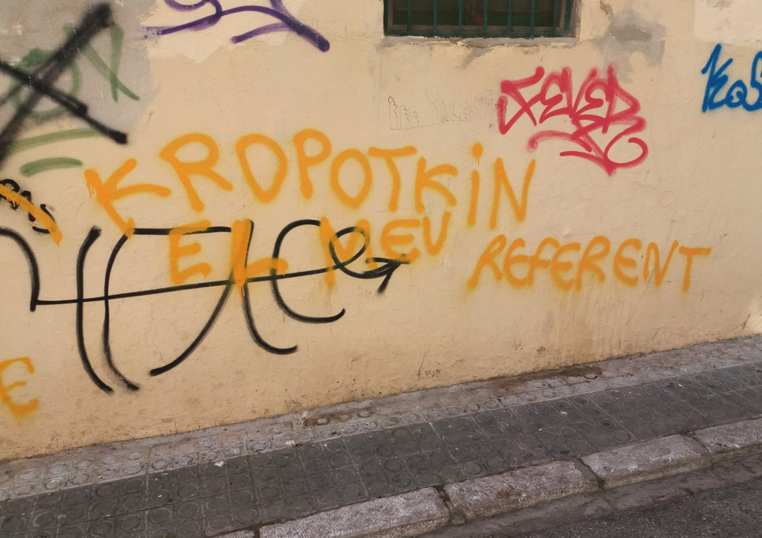 pintada Kropotkin. Ferran Savall