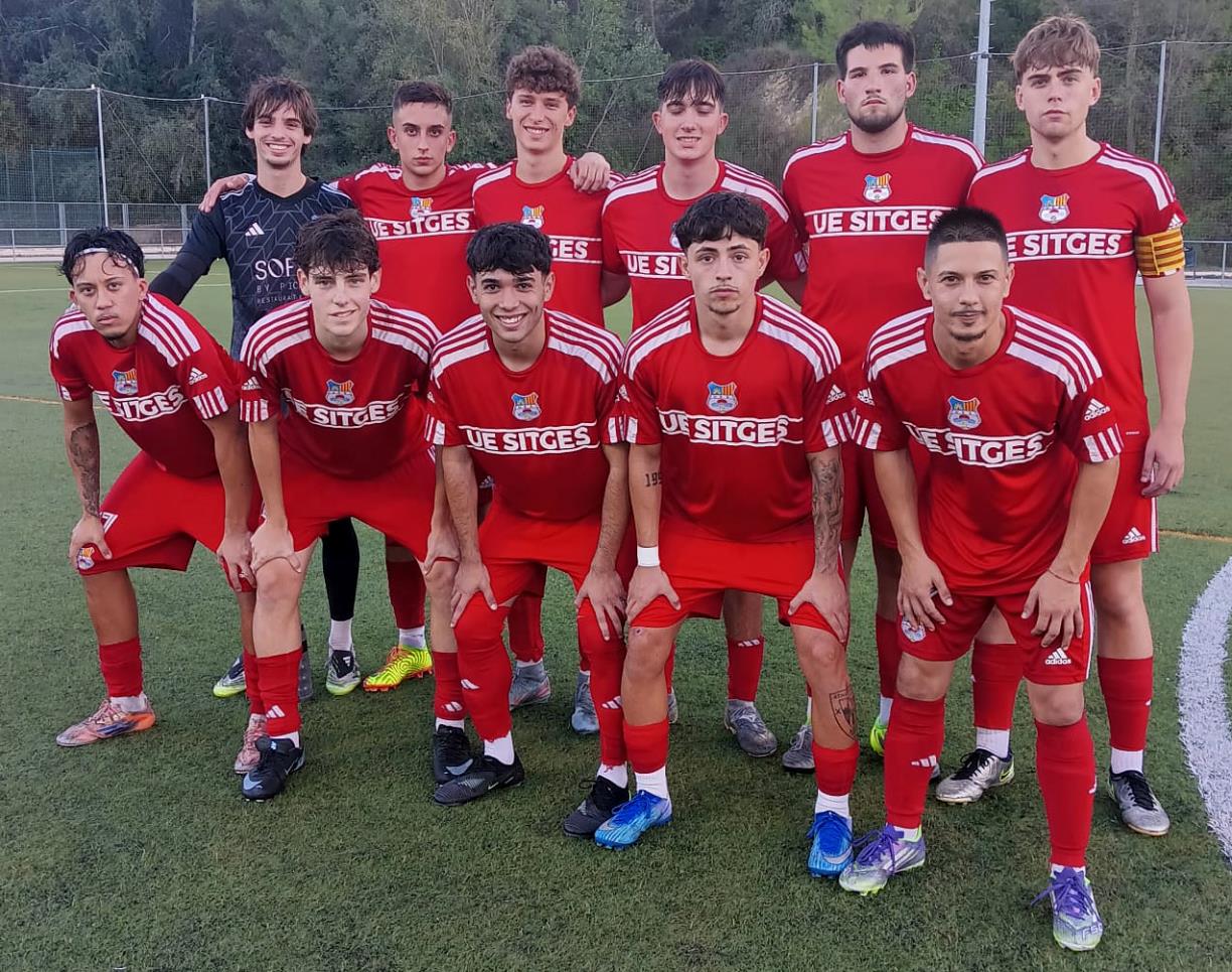 Plantilla de l'UE Sitges B. Toni Muñoz