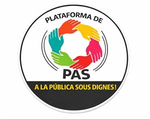 Plataforma del Personal d'Administració i Serveis. Eix