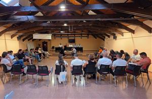 Ple Ordinari del Consell Comarcal del Baix Penedès al Centre Cívic de l'Estació del Vendrell. Eix