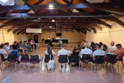 Ple Ordinari del Consell Comarcal del Baix Penedès al Centre Cívic de l'Estació del Vendrell. Eix