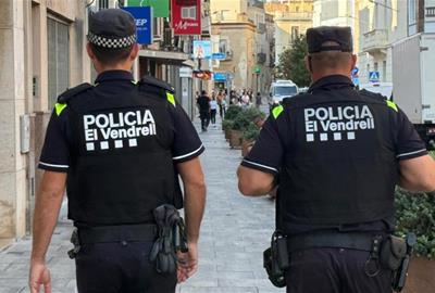 Policia local del Vendrell. Eix