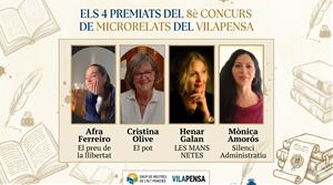 Premiats al al 8è Concurs de Microrelats. Eix