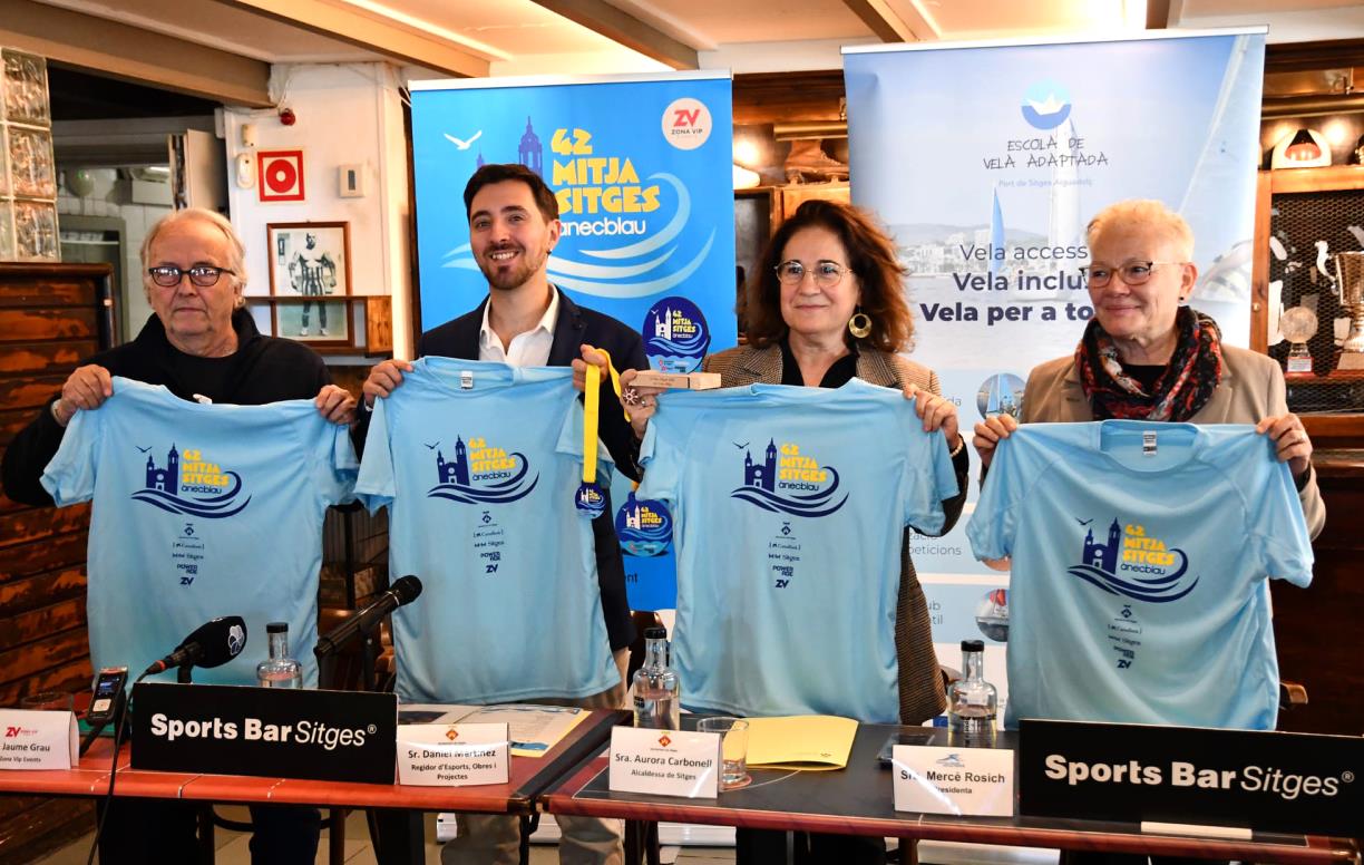Presentació de la Mitja Marató i el Quart de Marató 2026 de Sitges. Eix