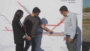 Presentació de la poroposta del bypass ferroviari. Eix