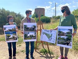 Presentació de l’avantprojecte del Parc del Botafoc al 2021. Ajt. del Vendrell