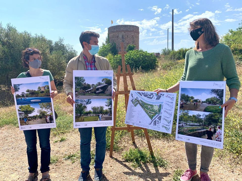 Presentació de l’avantprojecte del Parc del Botafoc al 2021. Ajt. del Vendrell