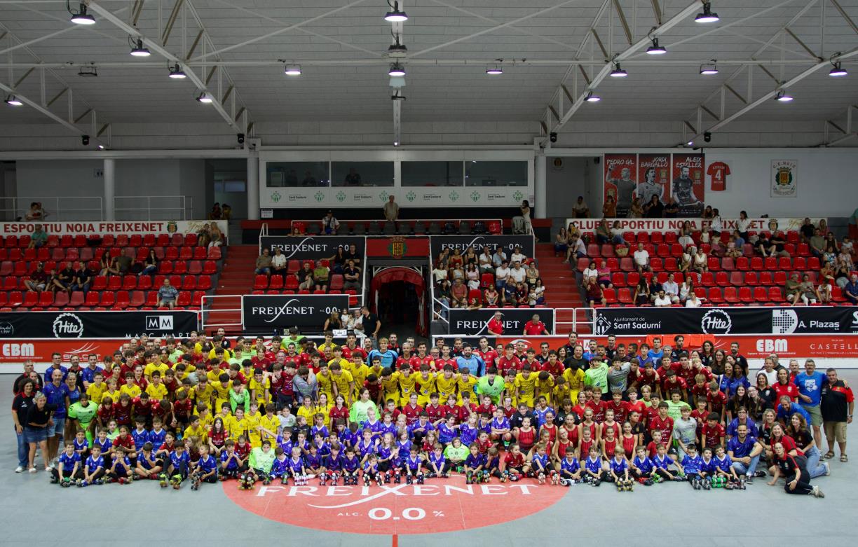 Presentació dels equips del CE Noia Freixenet . CE Noia / Eva Pedrola