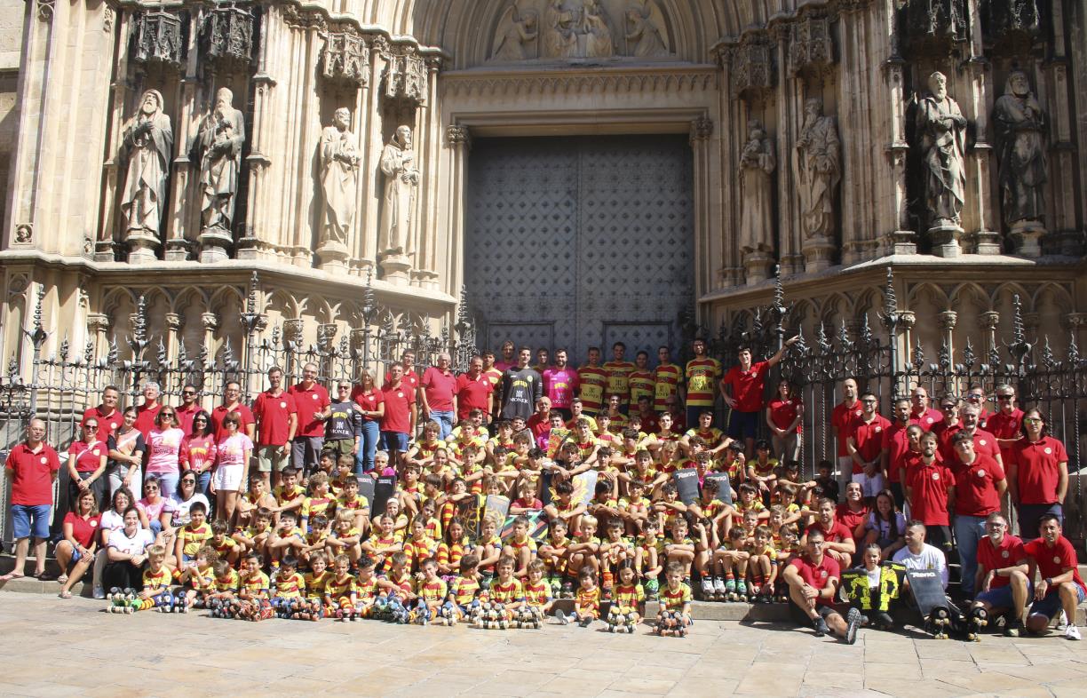 Presentació dels equips del Club Patí Sant Ramon. Eix