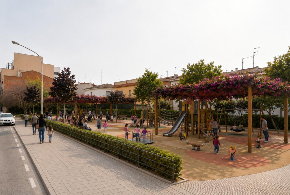 Proposta de parc infantil. Unitat Vendrellenca