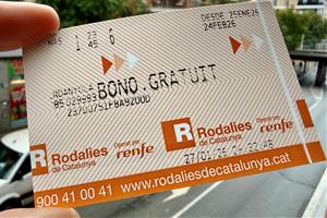Renfe habilita els abonaments gratuïts de Rodalies i Regionals fins al 24 de febrer. ACN