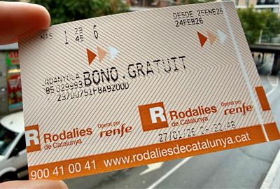 Renfe habilita els abonaments gratuïts de Rodalies i Regionals fins al 24 de febrer. ACN