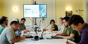 Reunió de l'Aliança per l'Auditoria de la Distribució Elèctrica . Xarxa per la Sobirania En