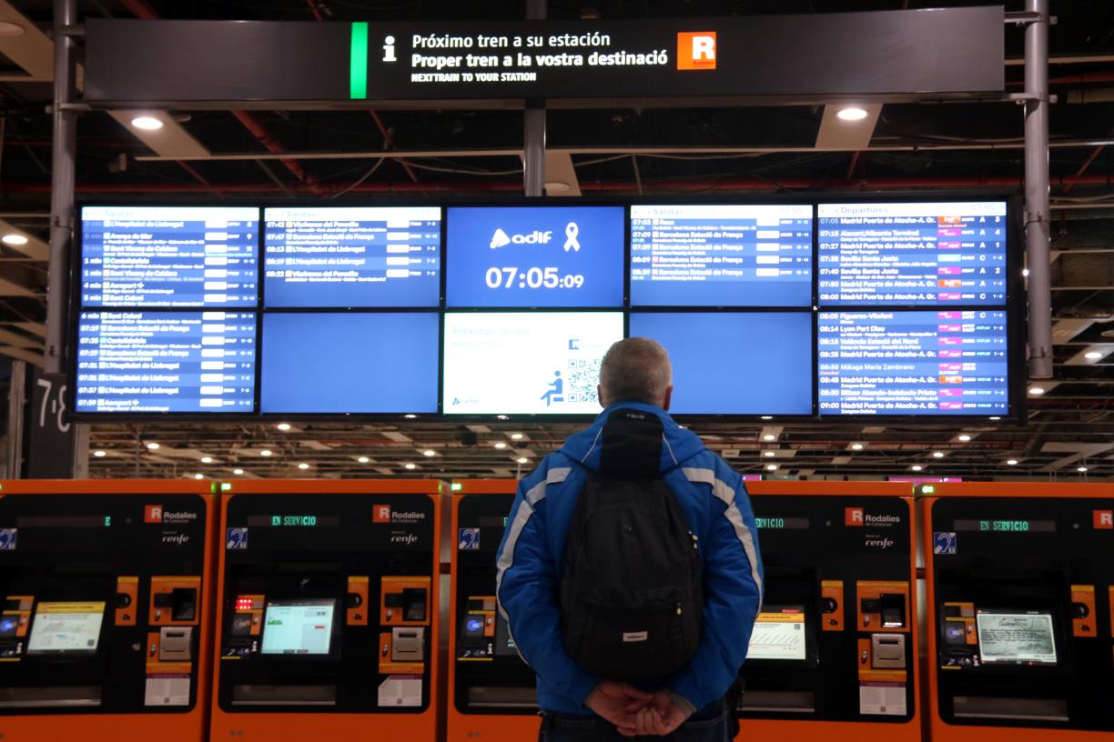 Rodalies restableix progressivament la circulació de trens després de dos dies d’aturada. ACN