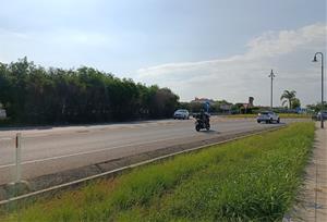 Rotonda del punt quilomètric 1185 de la N-340. Eix