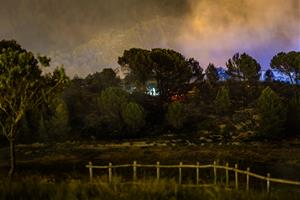 S'aixeca el confinament als municipis afectats per l'incendi de l'Anoia. ACN