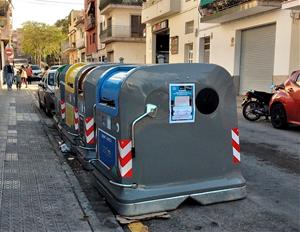 Sant Pere de Ribes començarà a activar el sistema de clauer electrònic als contenidors a partir del 18 de maig