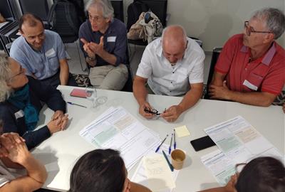 Sant Pere de Ribes impulsa la creació de l'Espai Agrari del Garraf amb un taller participatiu de pagesia i ajuntaments. Ajt Sant Pere de Ribes