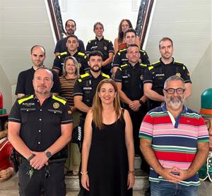 Sant Pere de Ribes incorpora nous agents per reforçar la Policia Local i augmentar la presència al carrer. Ajt Sant Pere de Ribes