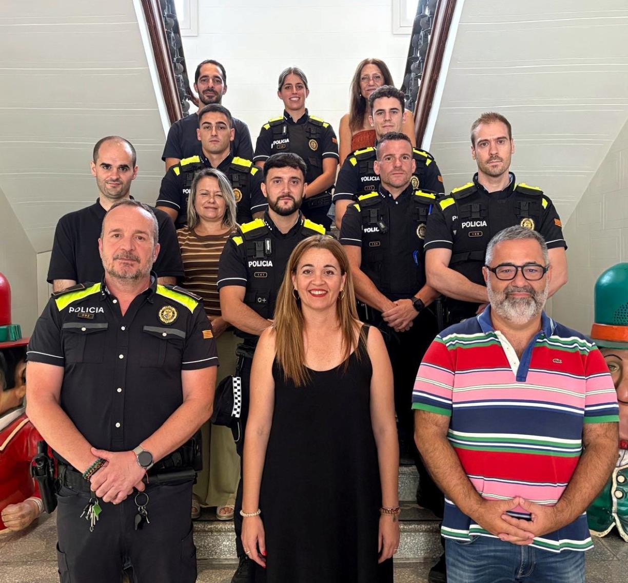 Sant Pere de Ribes incorpora nous agents per reforçar la Policia Local i augmentar la presència al carrer. Ajt Sant Pere de Ribes