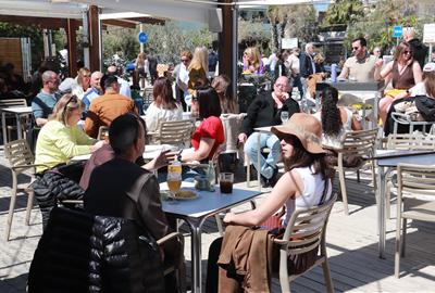 Setmana Santa a Sitges. Imatge de Divendres Sant. ACN