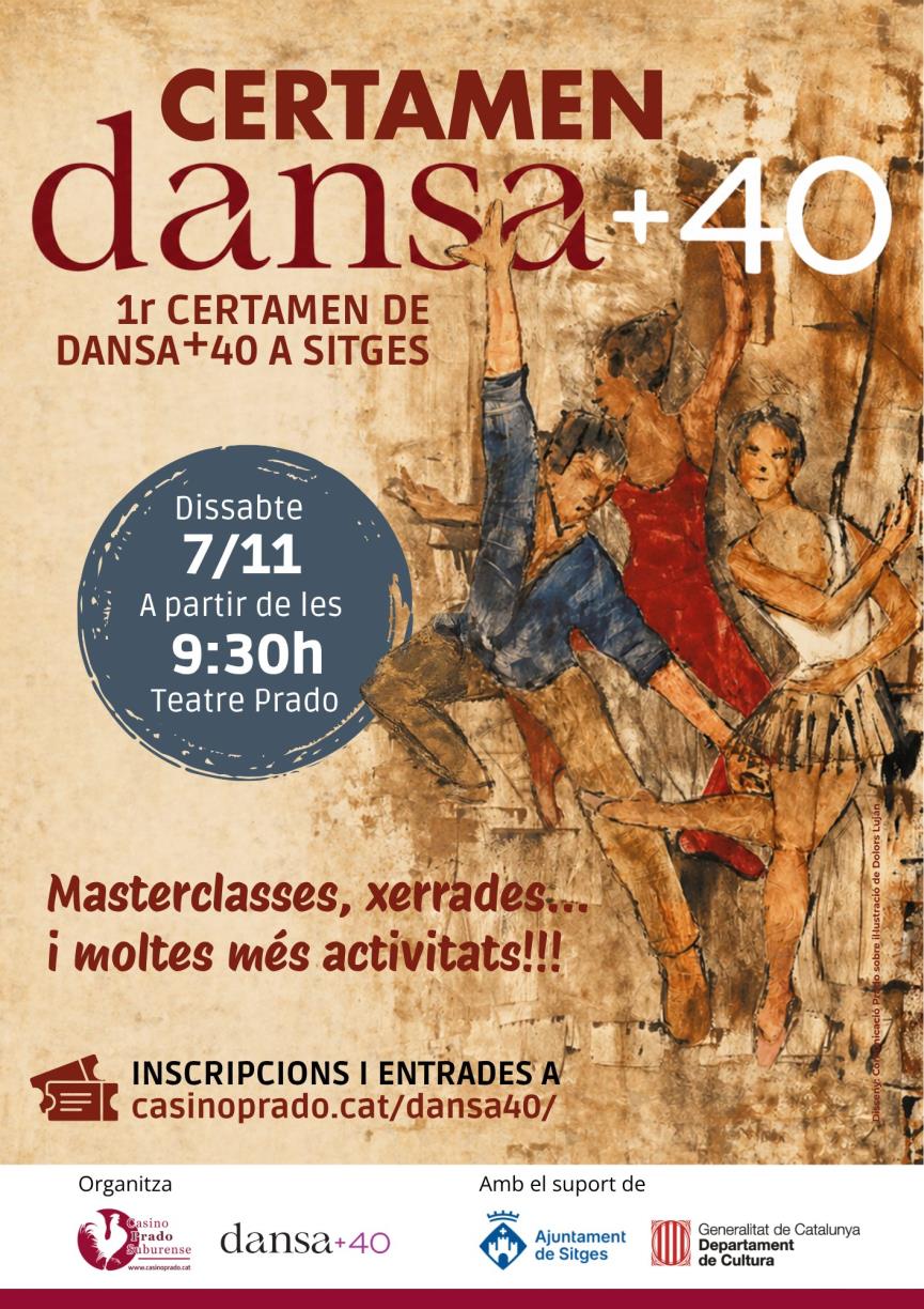 Sitges impulsa el I Certamen de Dansa +40 per reivindicar el talent adult i sènior. EIX