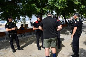 Sitges intensifica la vigilància durant l’estiu després de reduir un 18% els delictes. Ajuntament de Sitges
