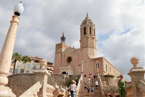 Sitges restaurarà el campanar de Sant Bartomeu i Santa Tecla per garantir-ne la seguretat. Ajuntament de Sitges