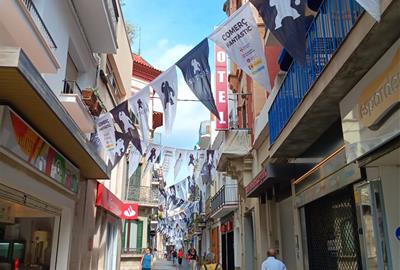 Sitges vincula el comerç local amb el Festival de Cinema Fantàstic amb la campanya ‘Comerç Fantàstic’. Ajuntament de Sitges