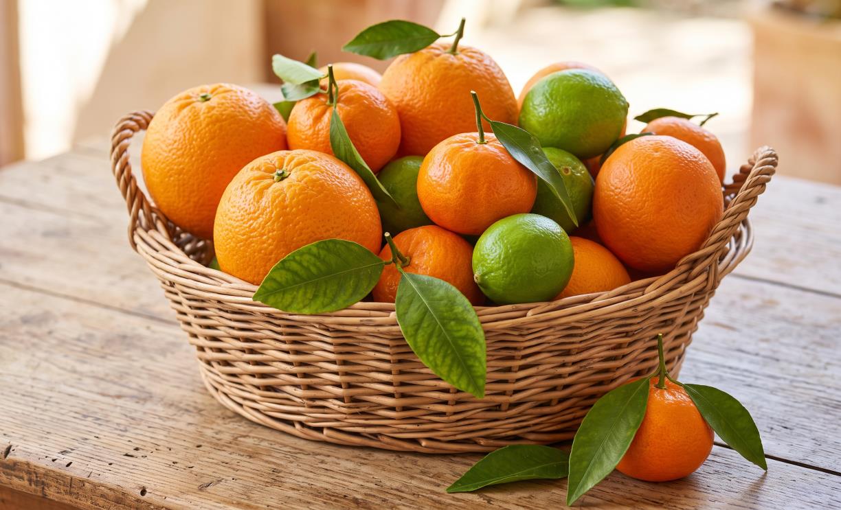 Taronges, mandarines i llimes. Eix
