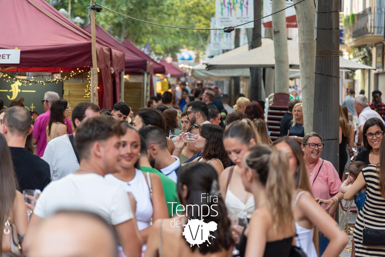 Temps de Vi celebra 15 anys convertint Vilanova i la Geltrú en la gran capital del vi català. Temps de Vi