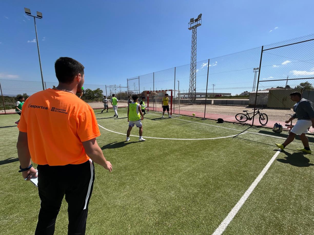 Torneig de Futbol 5 de Font-rubí. Eix